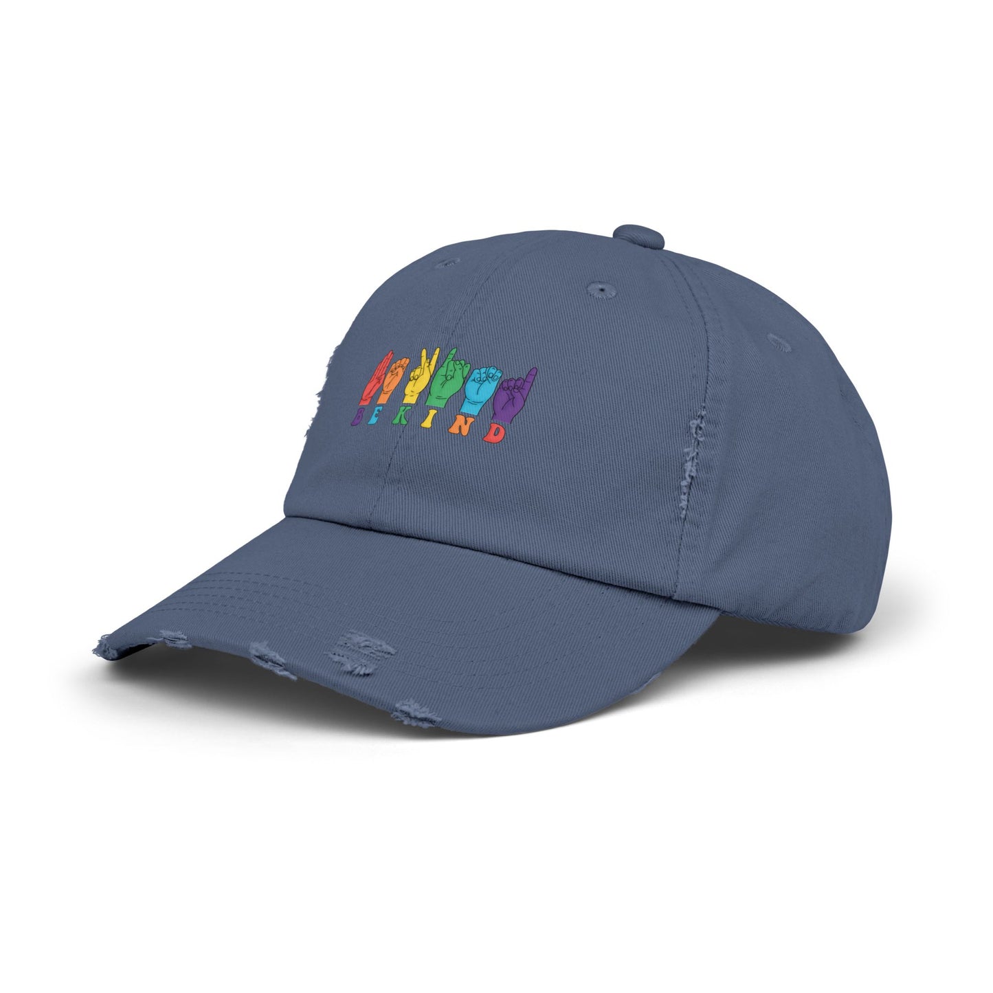 Be Kind Unisex Distressed Cap