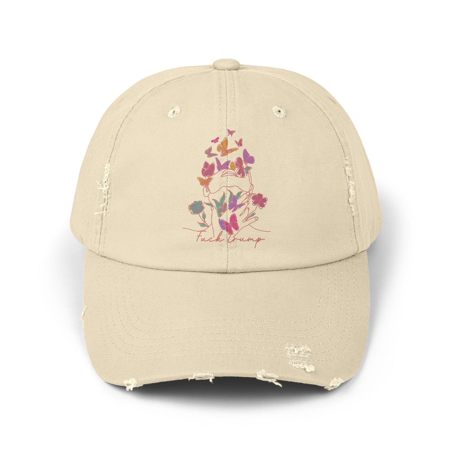FDT - Butterflies Unisex Distressed Cap