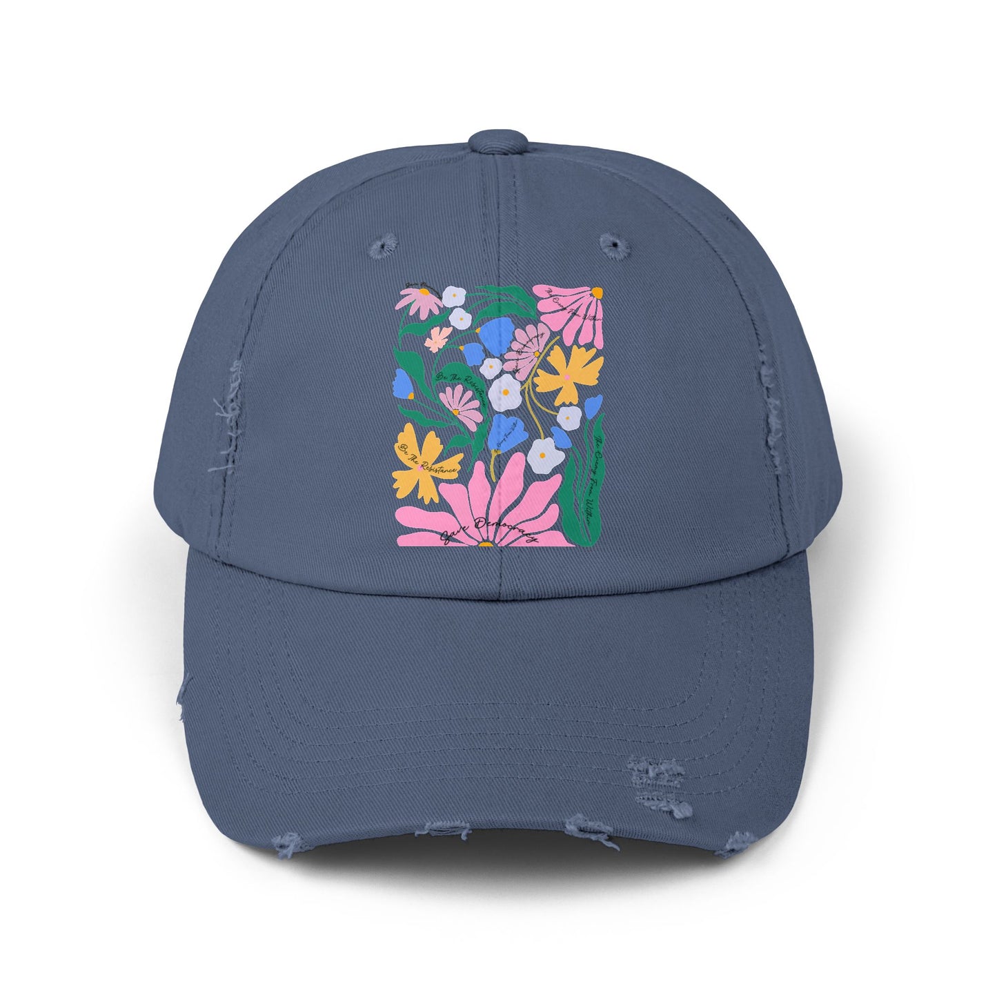 Save Democracy Unisex Distressed Cap