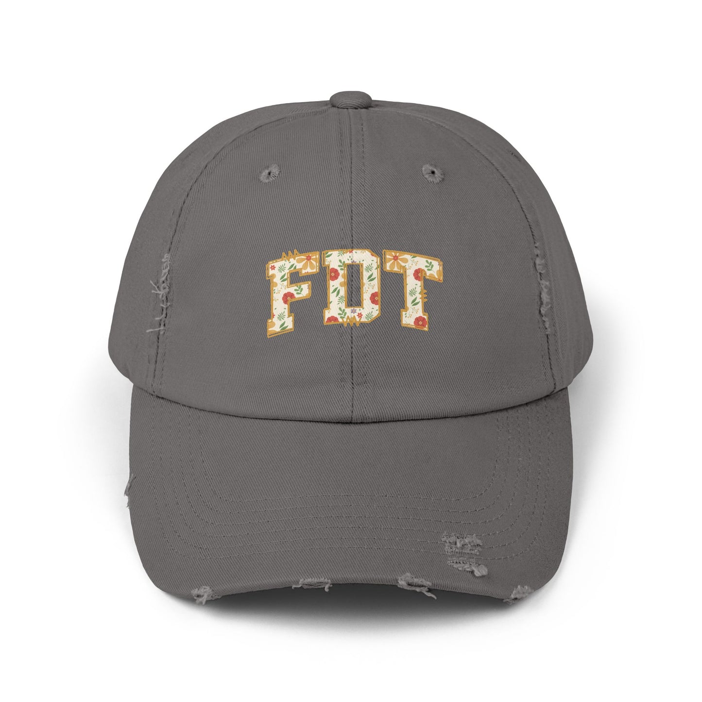 FDT Unisex Distressed Cap