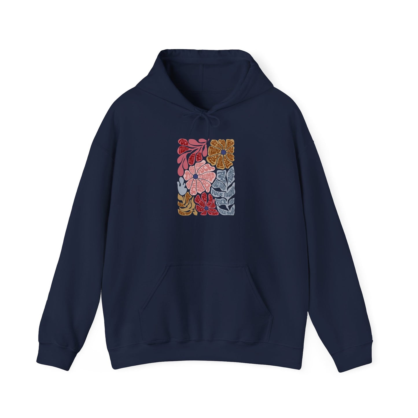 FDT - Floral Unisex Hooded Sweatshirt