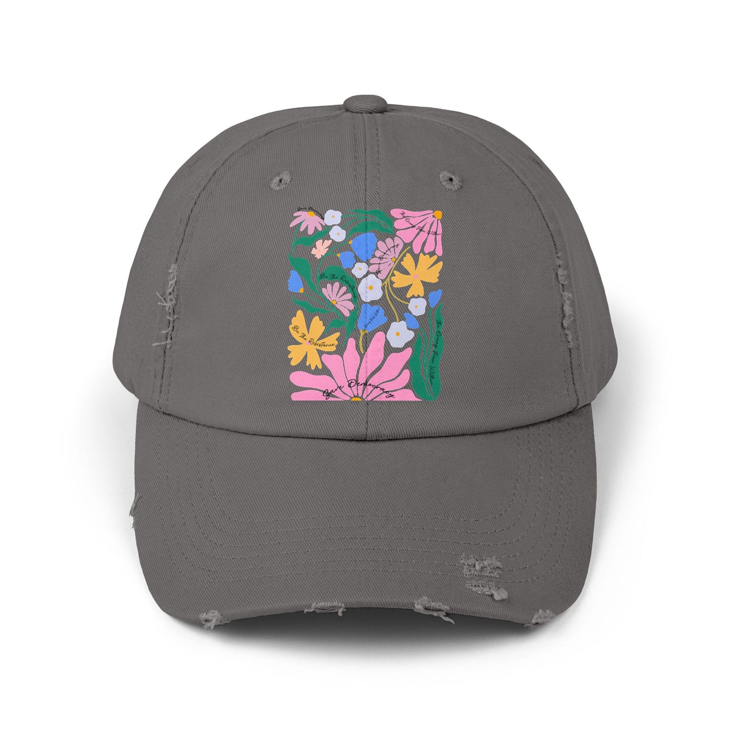 Save Democracy Unisex Distressed Cap