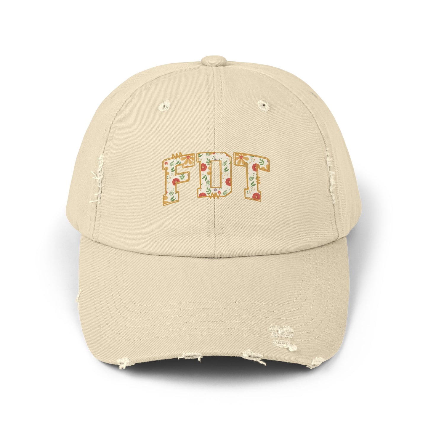 FDT Unisex Distressed Cap