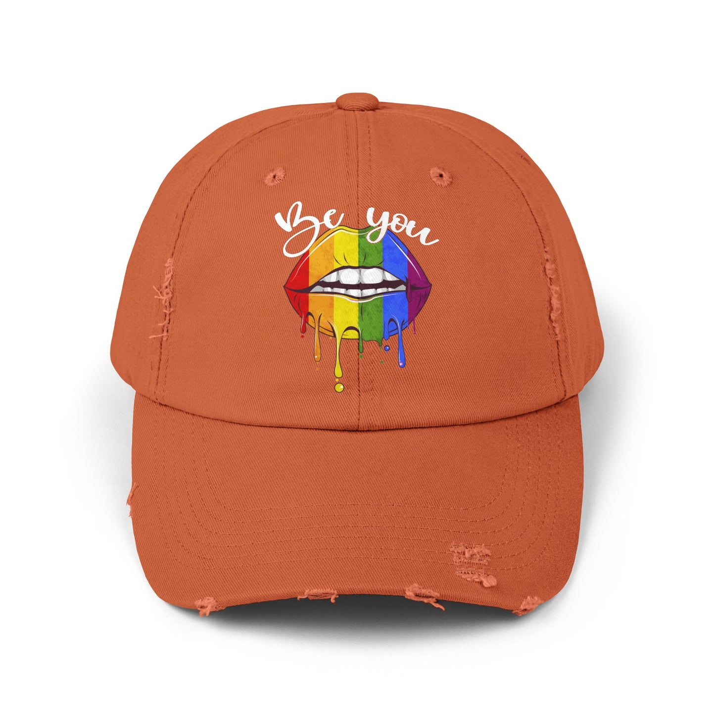 Be You Unisex Distressed Cap