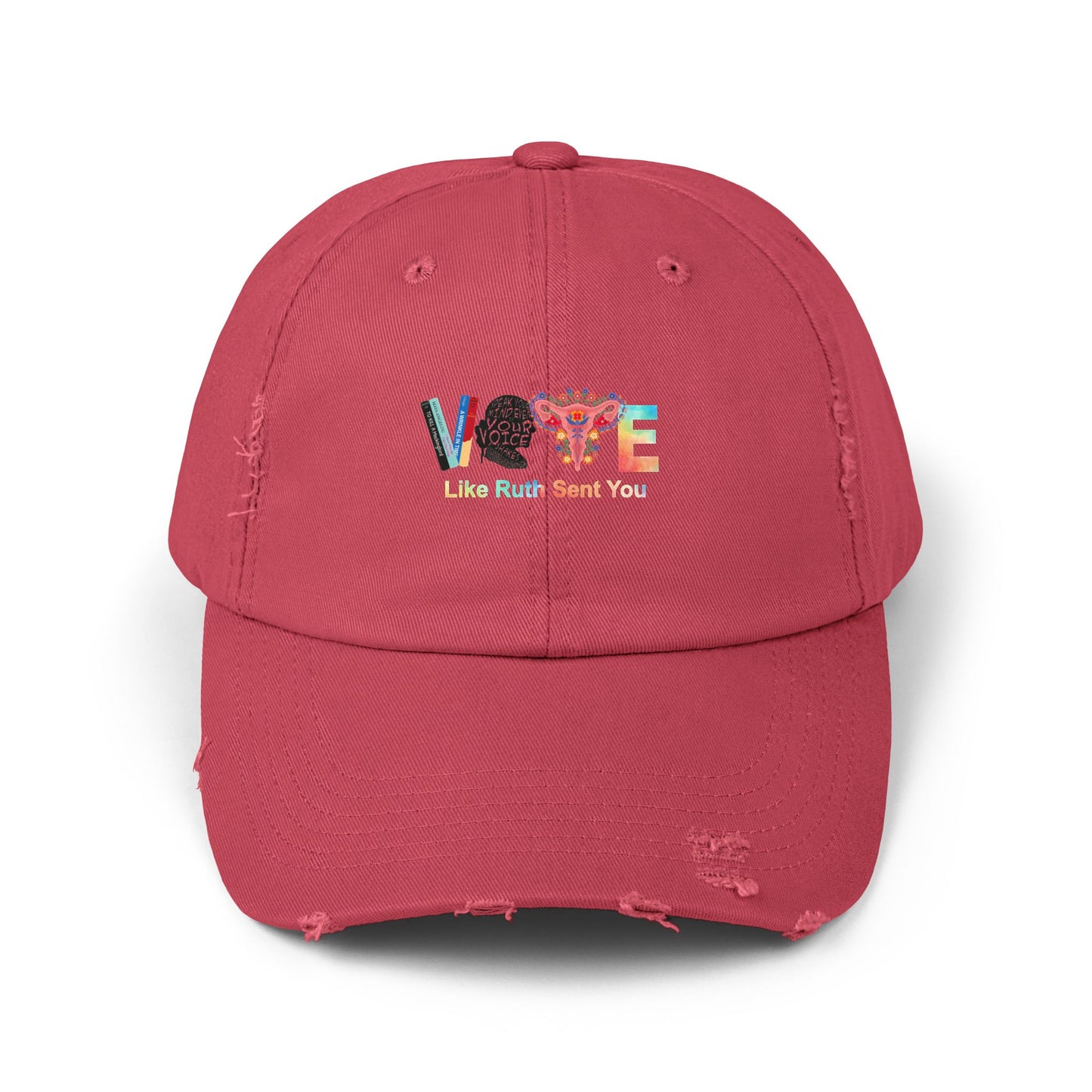 Vote Like Ruth Sent You Unisex Distressed Cap