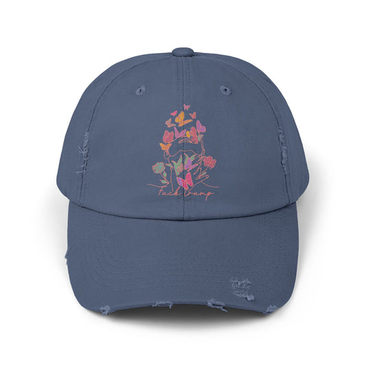 FDT - Butterflies Unisex Distressed Cap