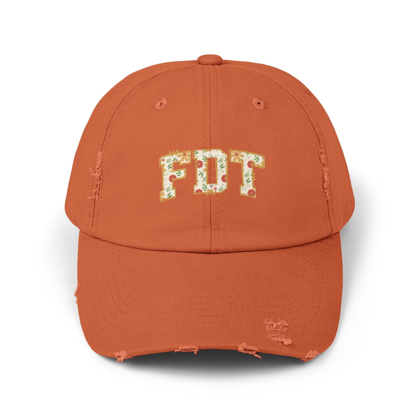 FDT Unisex Distressed Cap