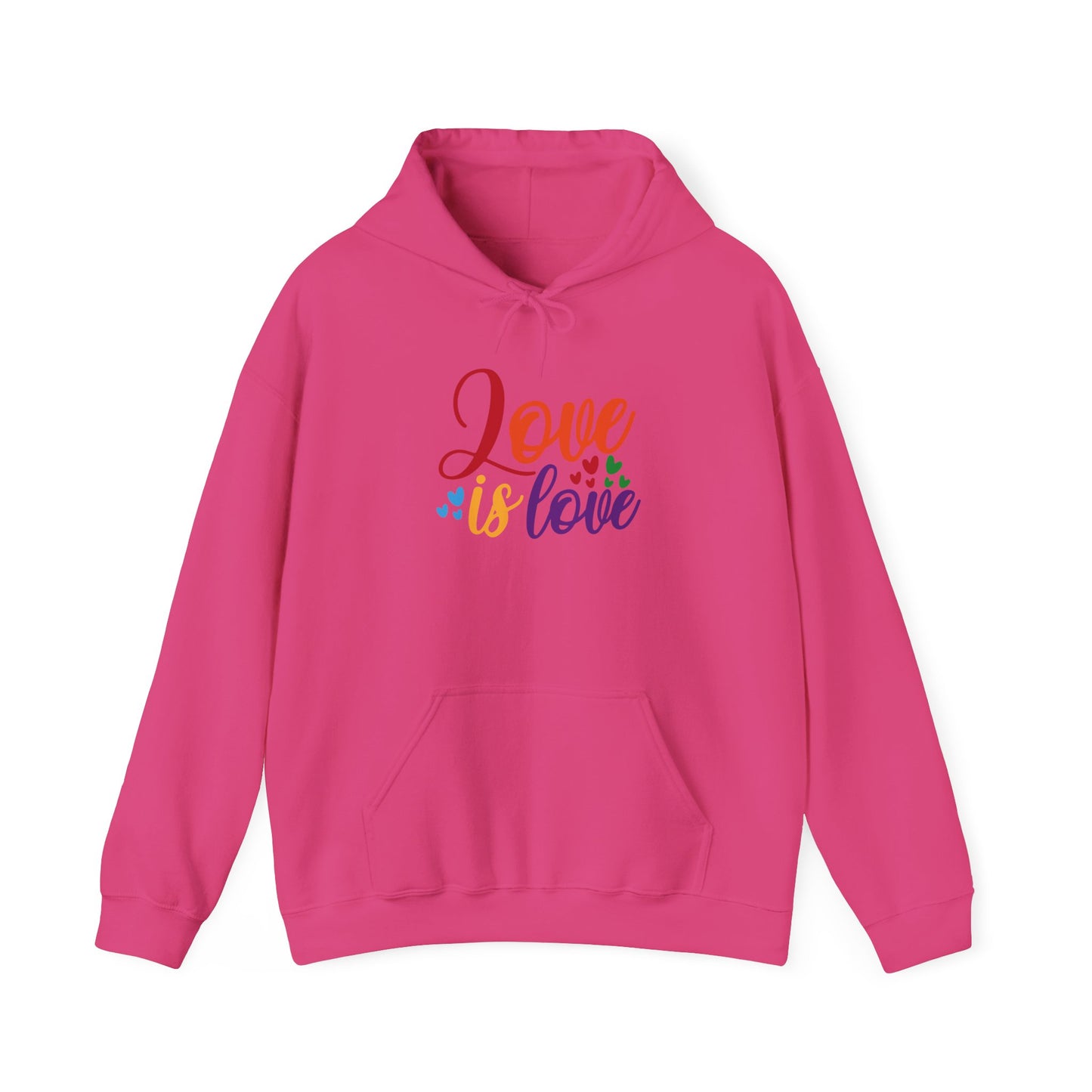 Love is Love Unisex Hooded Sweatshirt