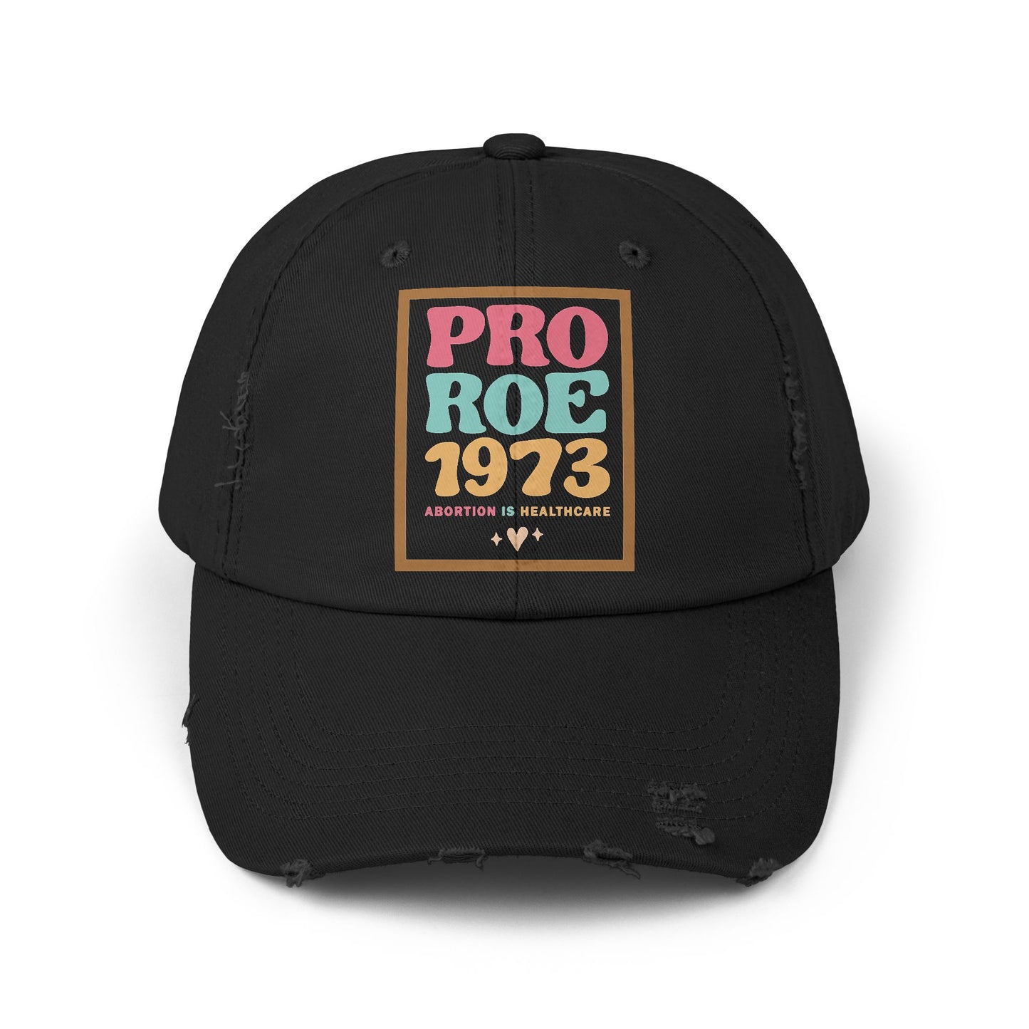 Pro Roe 1973 Unisex Distressed Cap