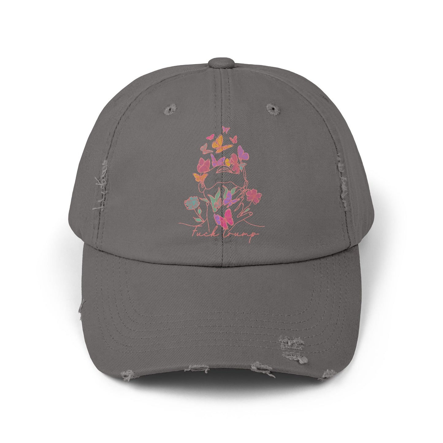 FDT - Butterflies Unisex Distressed Cap