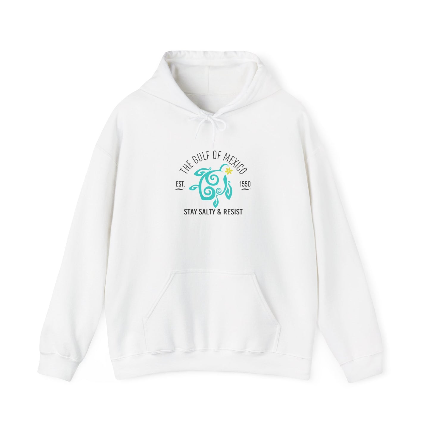 Stay Salty & Resist Unisex Hooded Sweatshirt