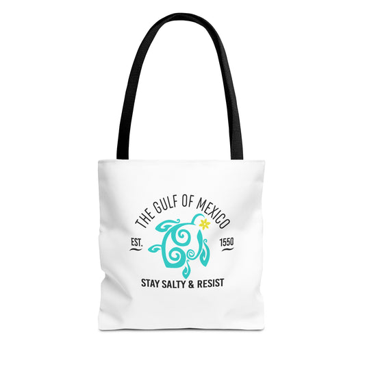 Stay Salty & Resist Tote Bag