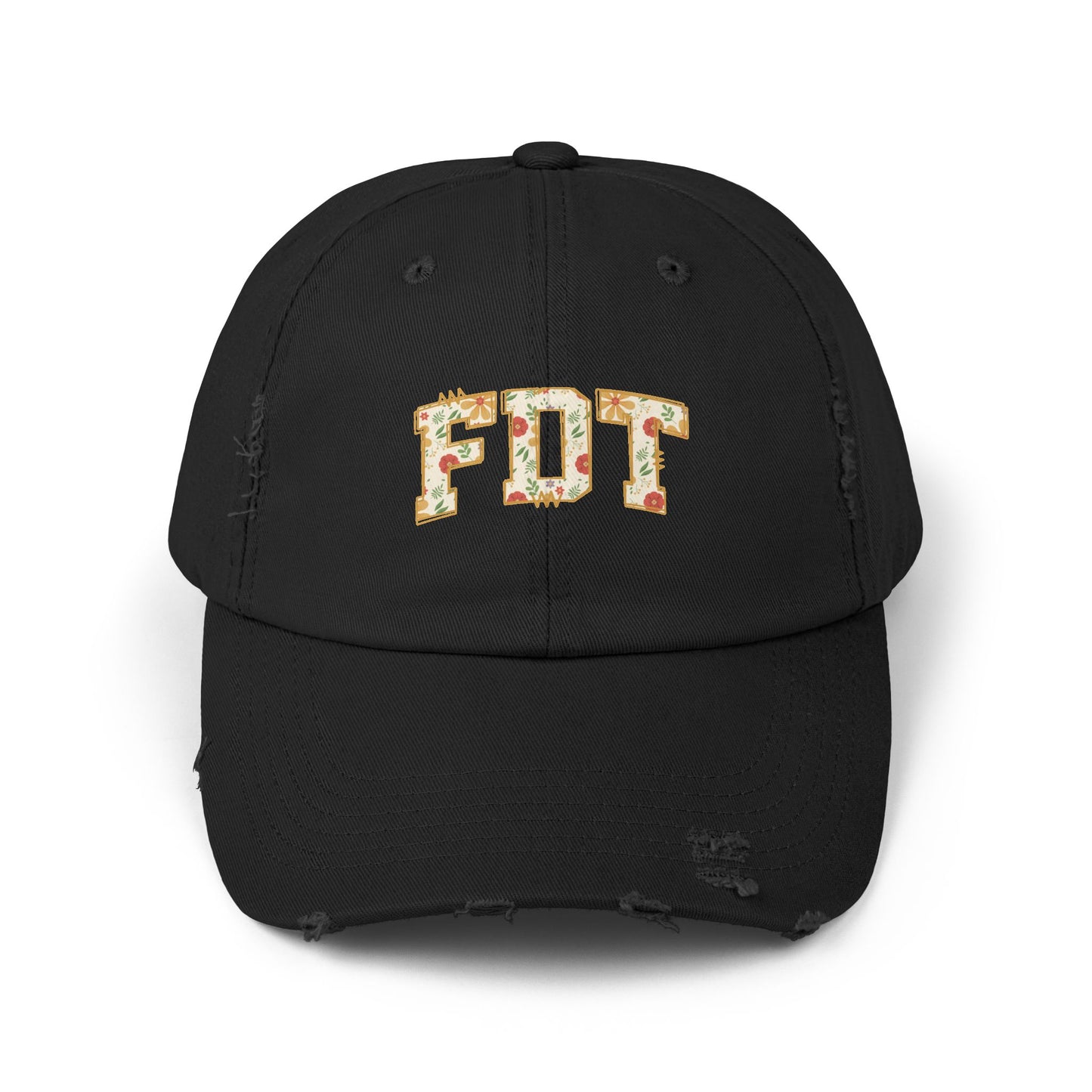 FDT Unisex Distressed Cap
