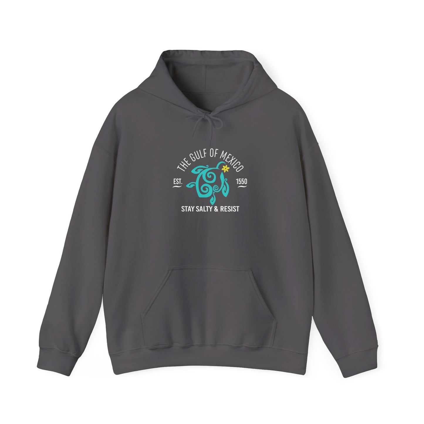 Stay Salty & Resist Unisex Hooded Sweatshirt
