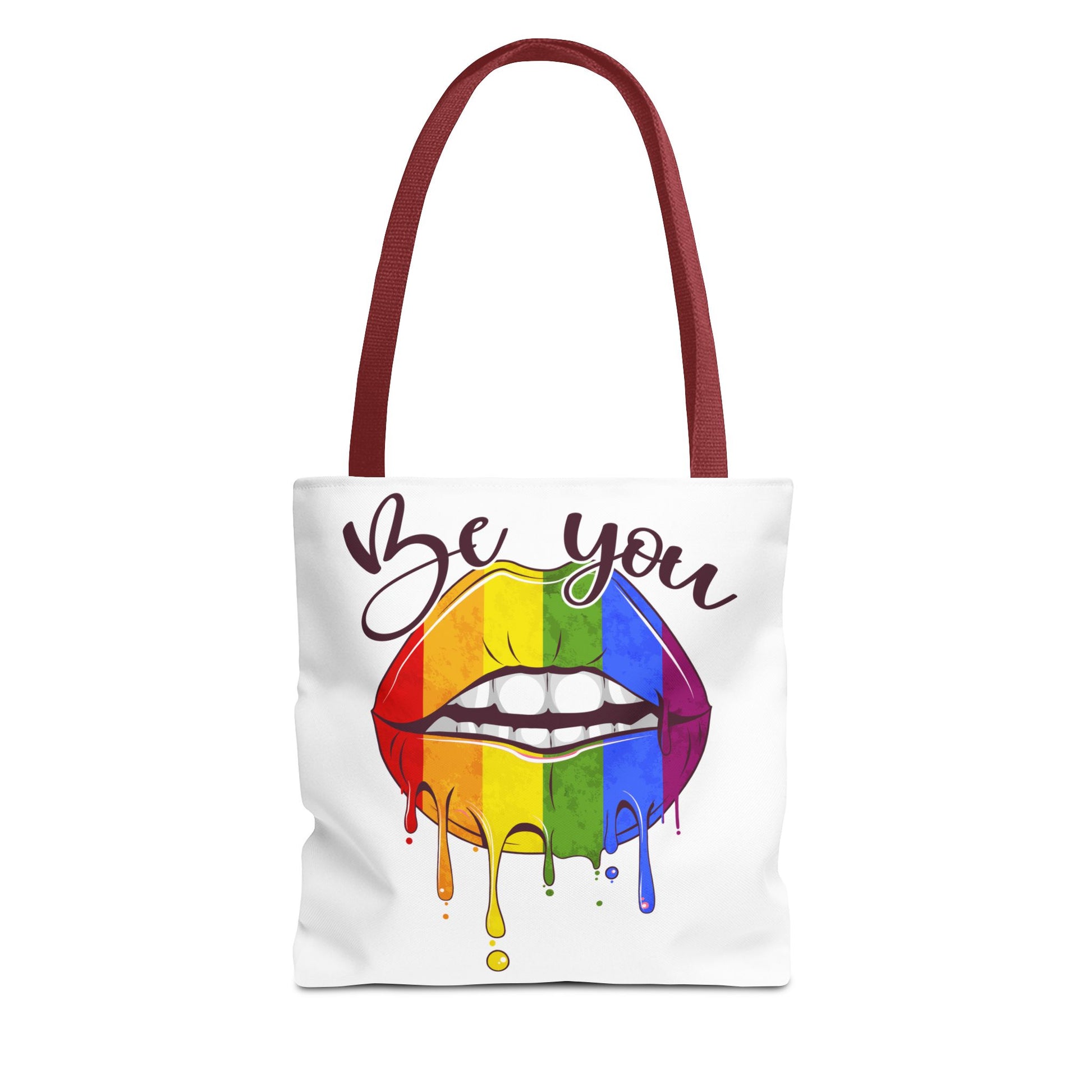 Be You Tote Bag Red Handle