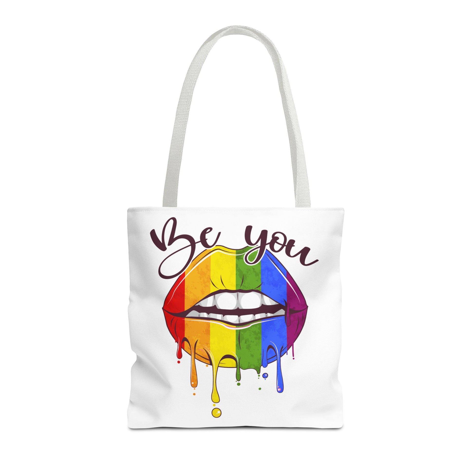 Be You Tote Bag White Handle