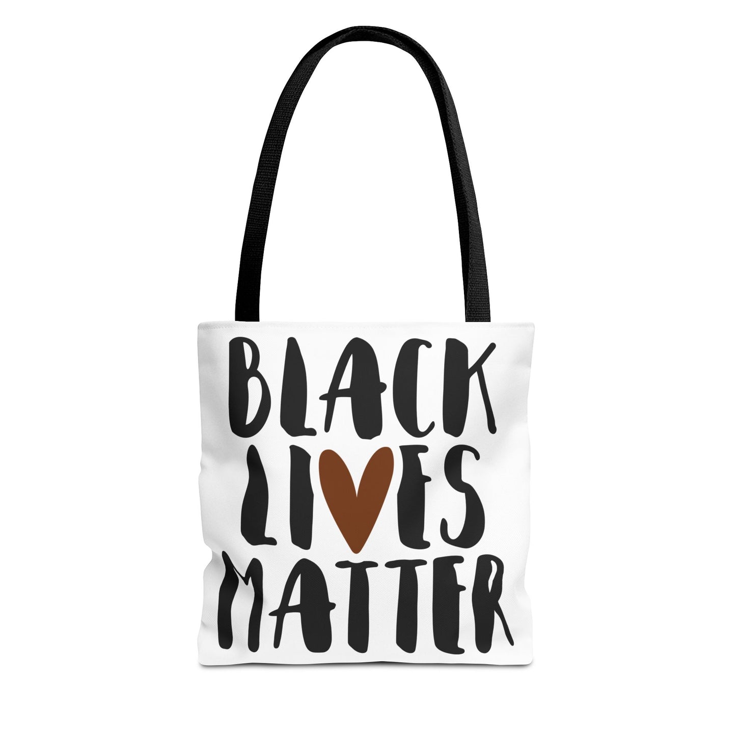 Black Lives Matter Tote Bag Black Handle
