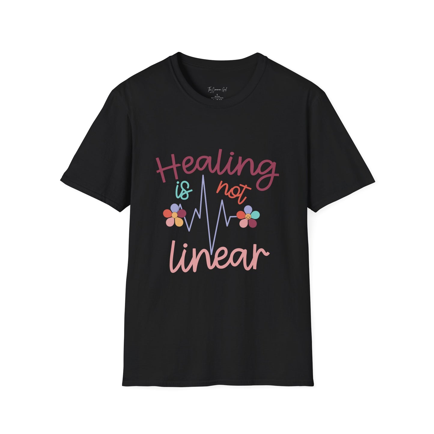 Healing Is Not Linear T-Shirt Black