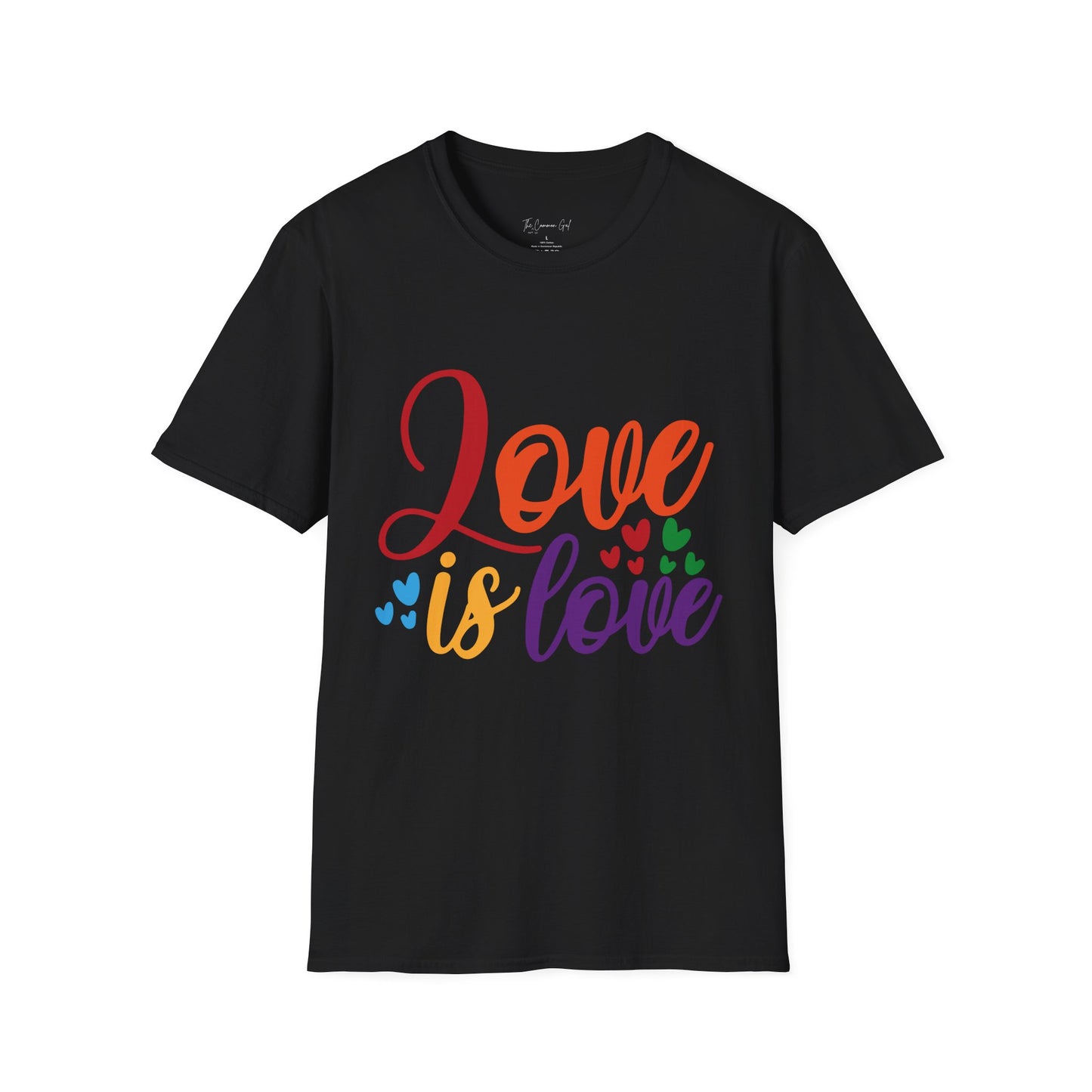 Love Is Love T-Shirt Black