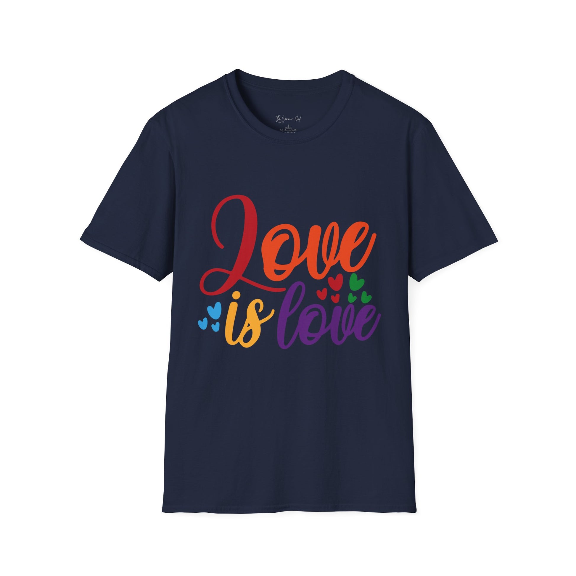 Love Is Love T-Shirt Navy