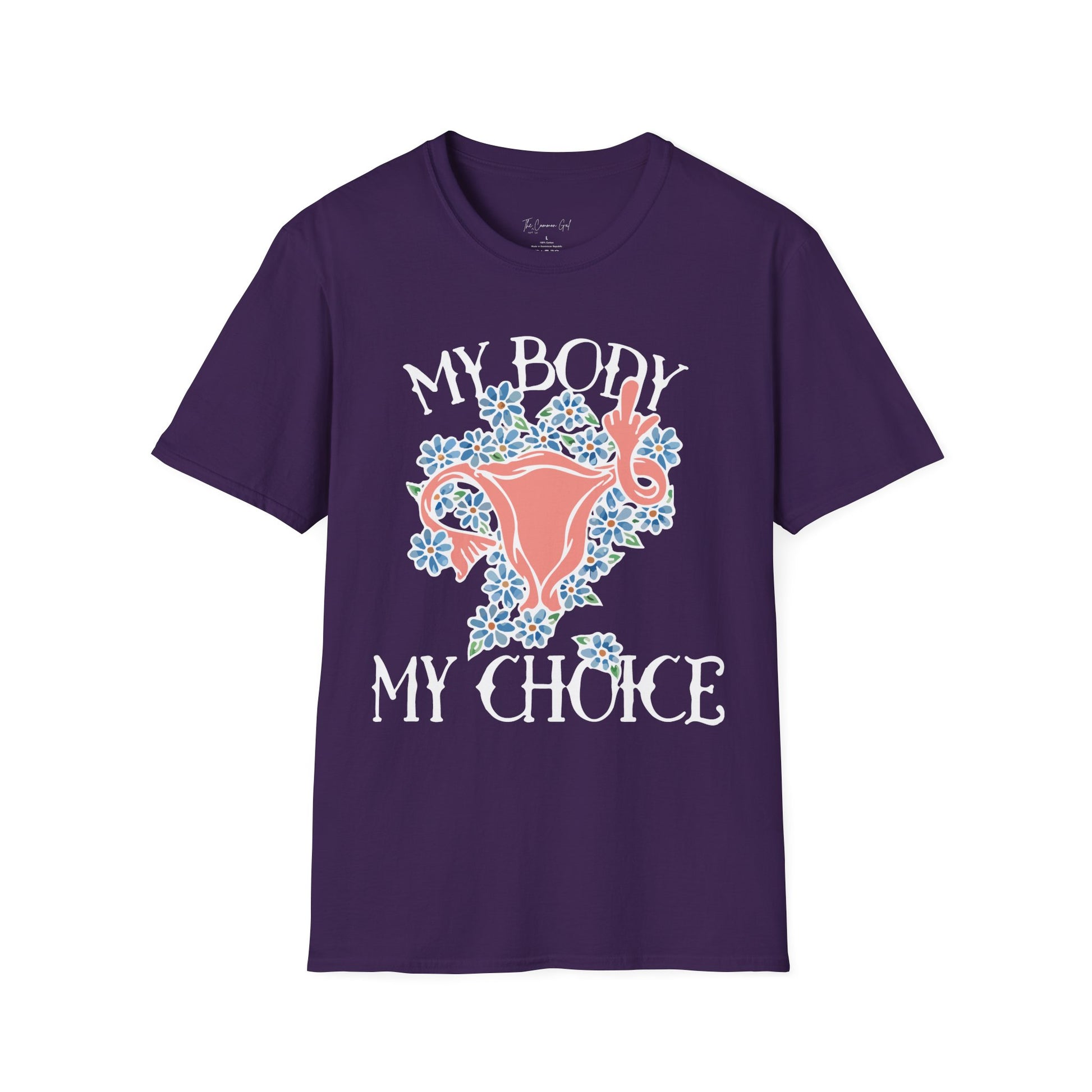 My Body. My Choice T-Shirt Purple