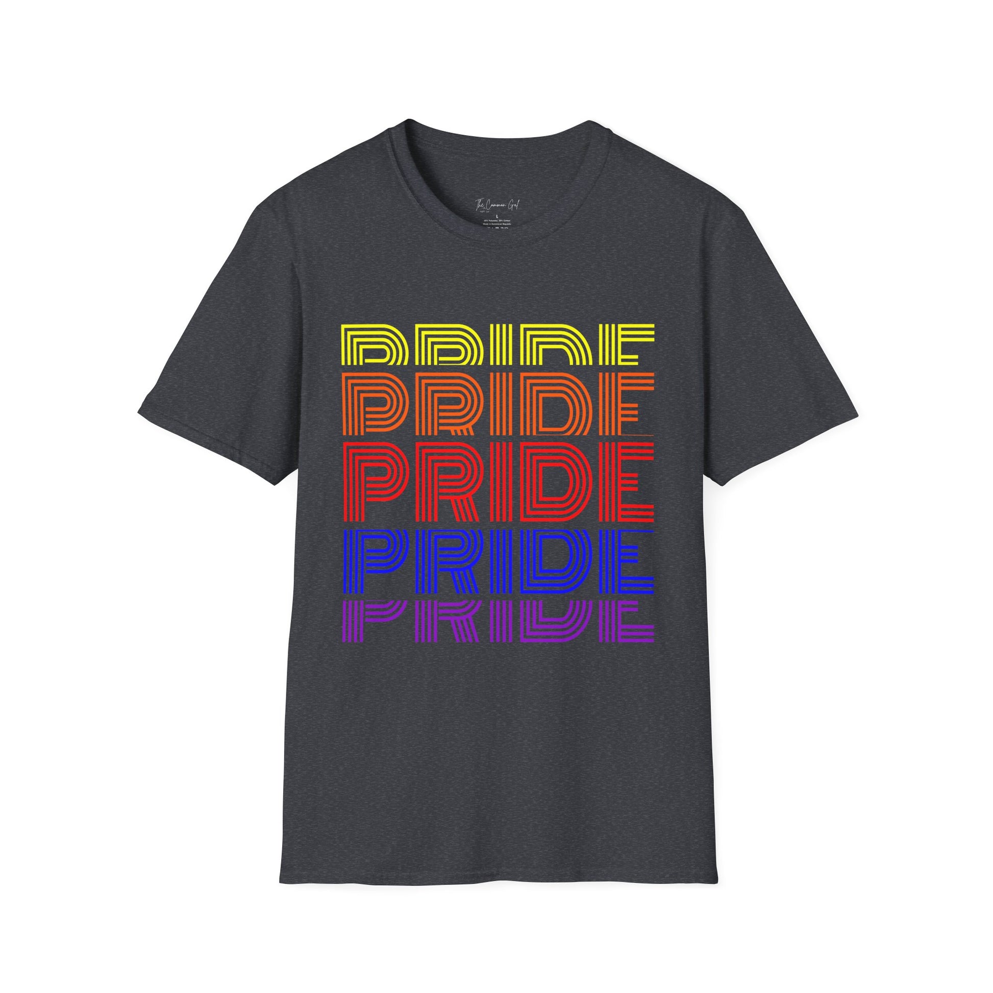 Pride T-Shirt Dark Heather Grey