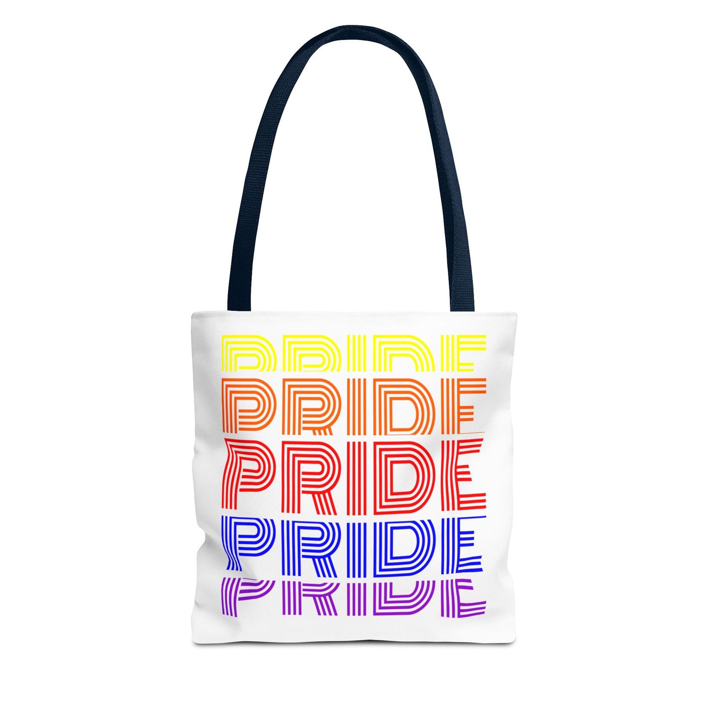 Pride Tote Bag Navy Handle