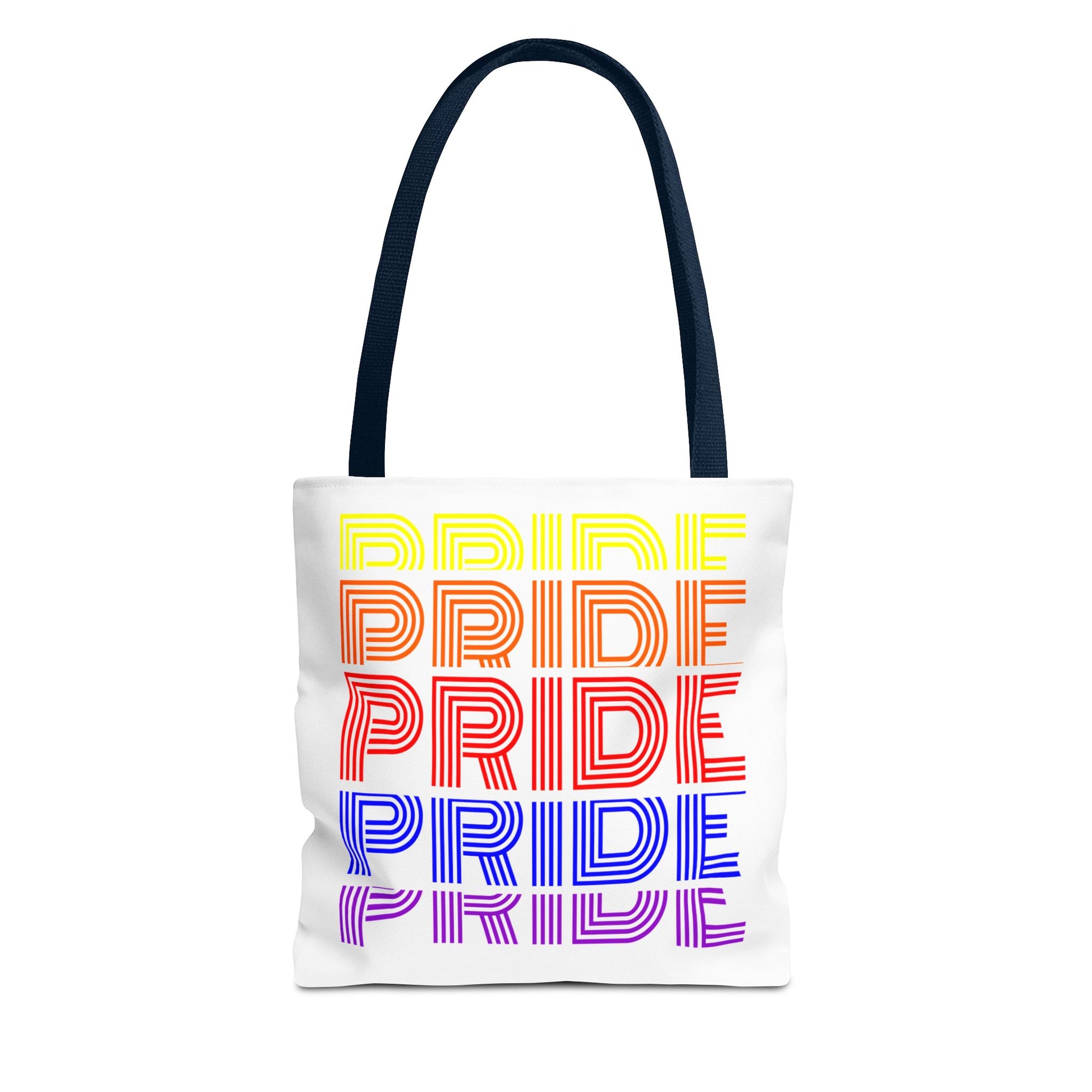 Pride Tote Bag Navy Handle