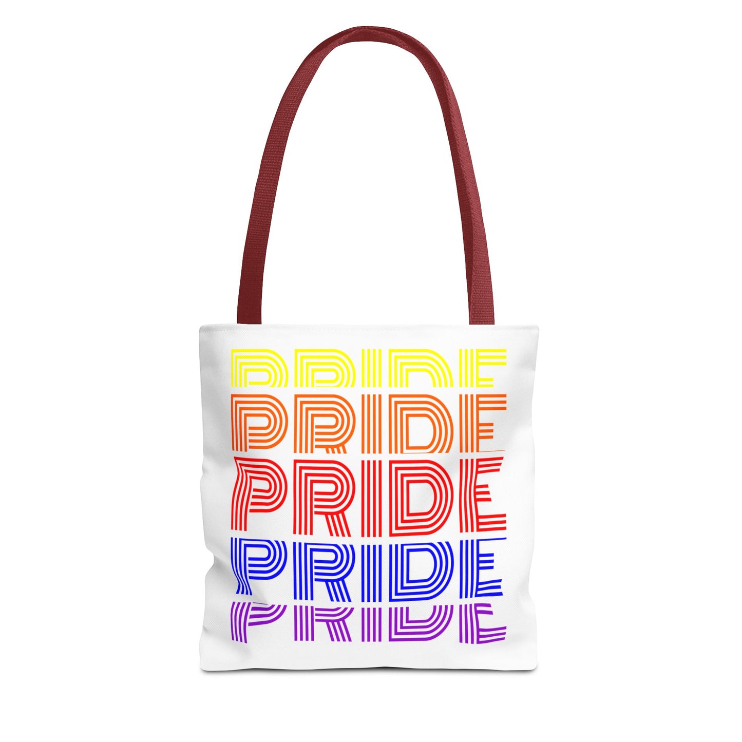 Pride Tote Bag Red Handle