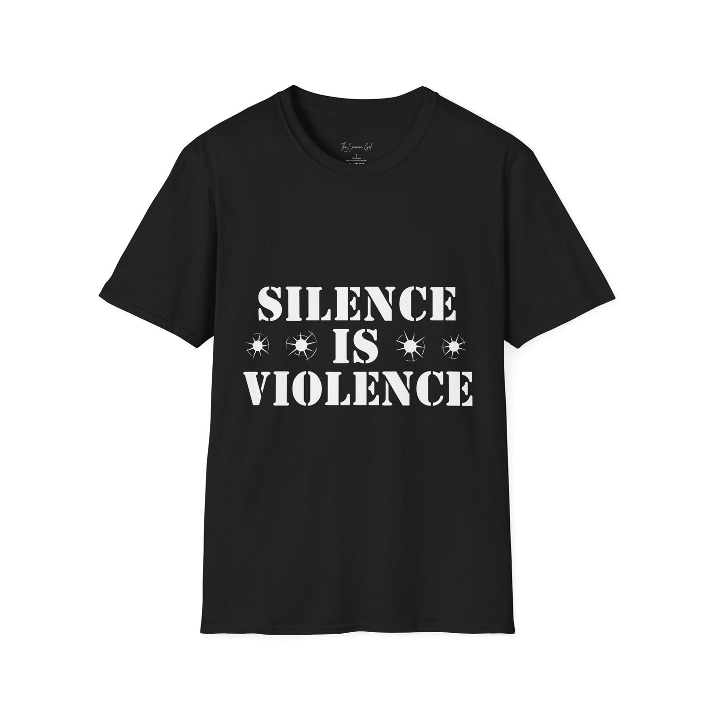 Silence is Violence T-Shirt Black