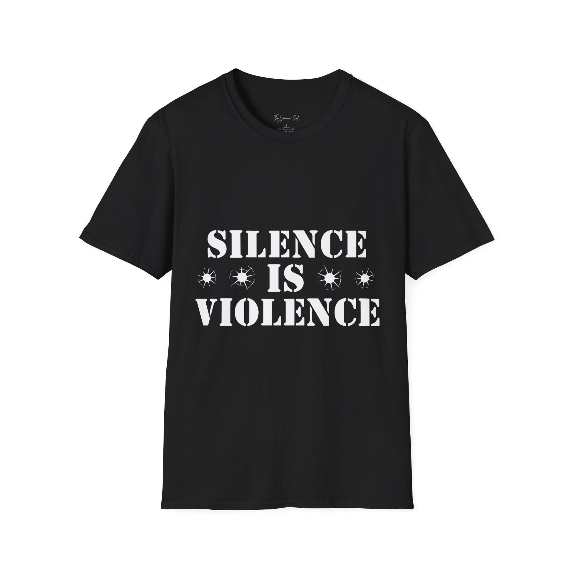 Silence is Violence T-Shirt Black