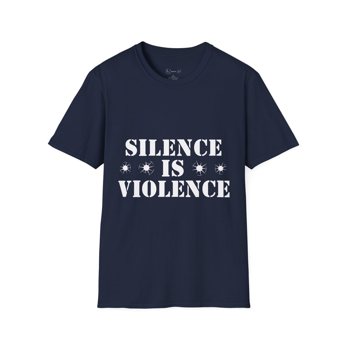 Silence is Violence T-Shirt Navy