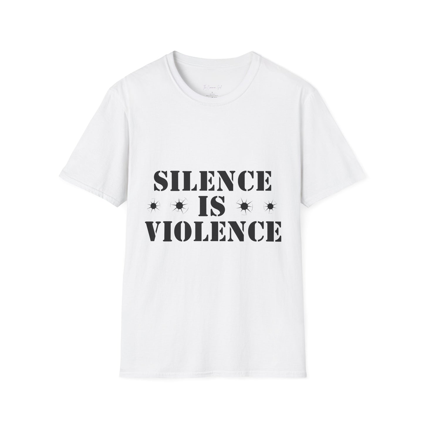 Silence is Violence T-Shirt White