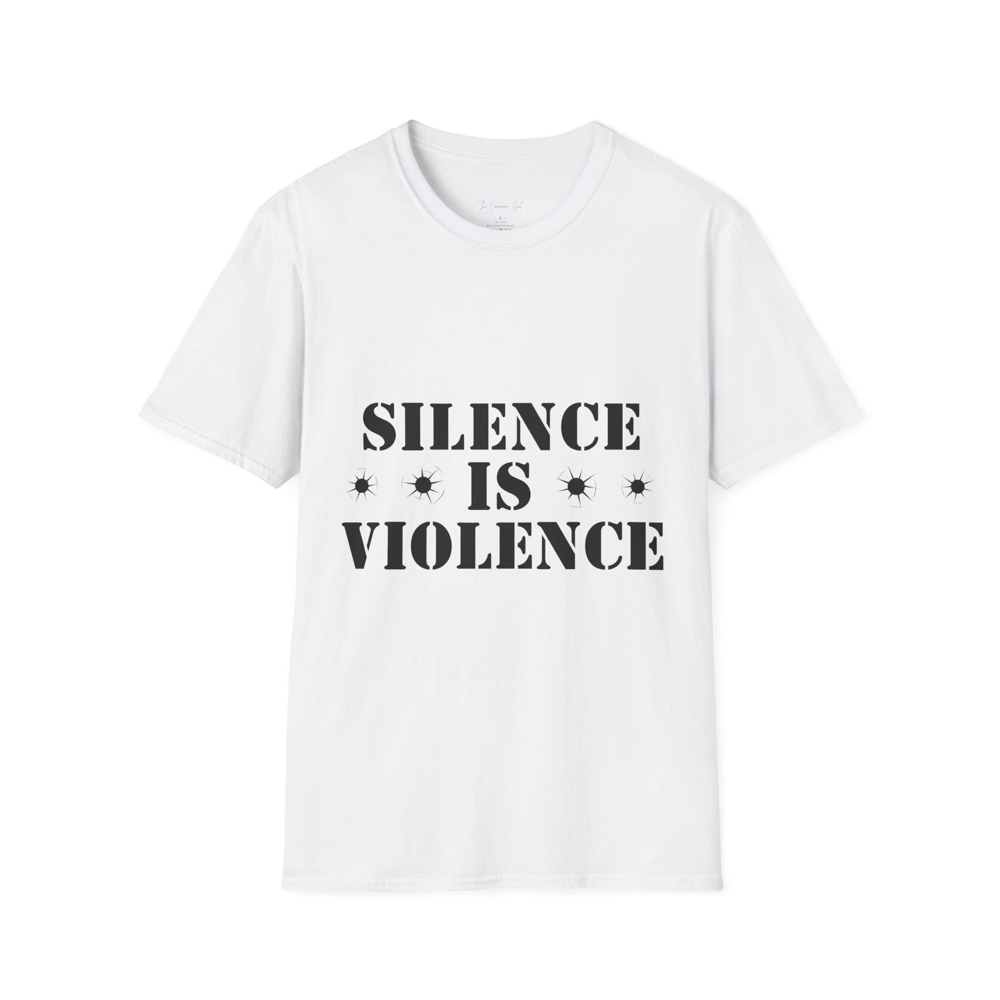 Silence is Violence T-Shirt White