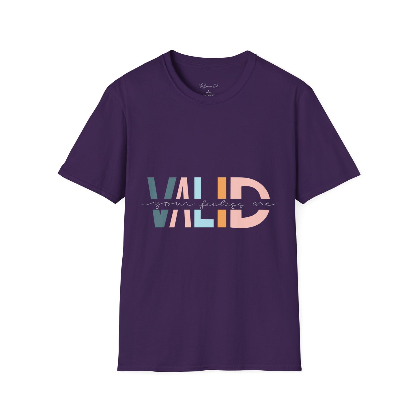 Your Feelings Are Valid T-Shirt Purple