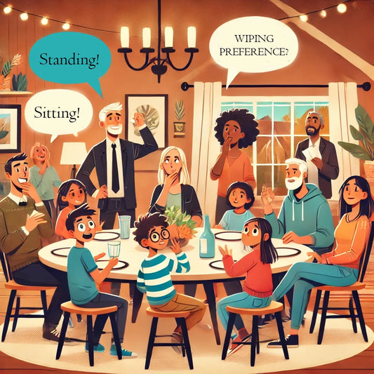 A Family Gathering and the Great Wiping Debate