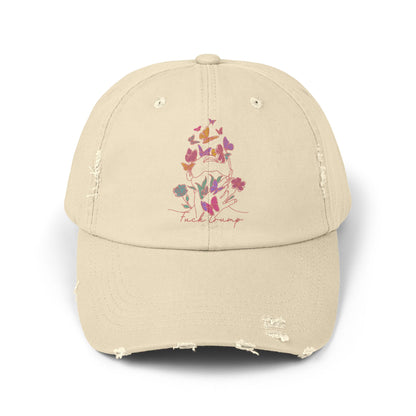 FDT - Butterflies Unisex Distressed Cap