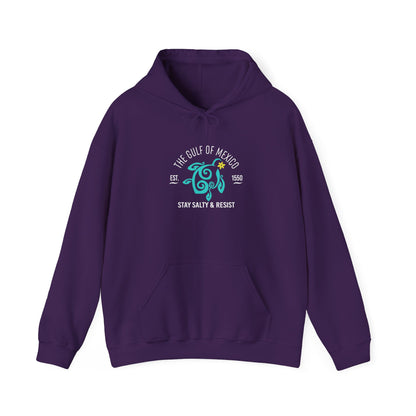 Stay Salty & Resist Unisex Hooded Sweatshirt
