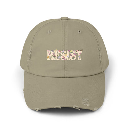 Resist Unisex Distressed Cap
