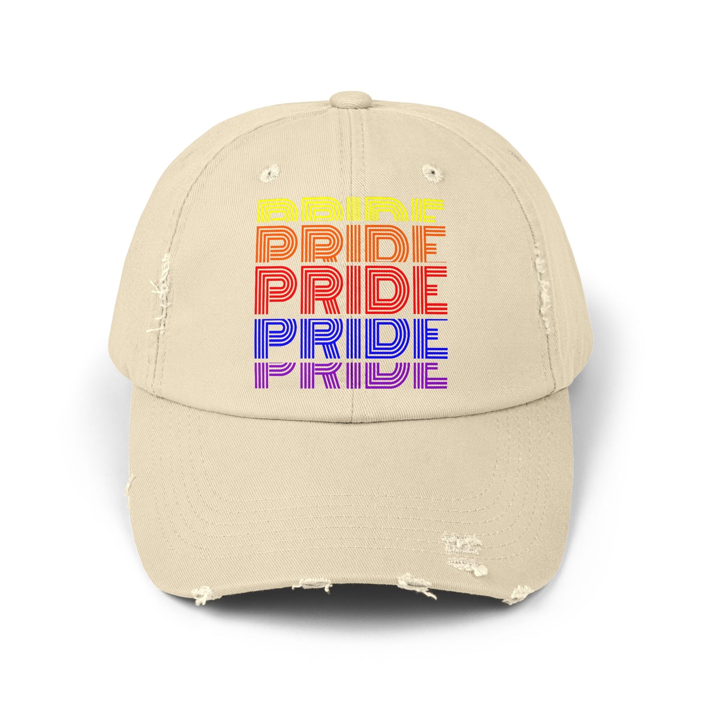 Pride Unisex Distressed Cap