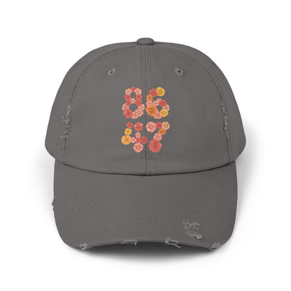 8647 Unisex Distressed Cap