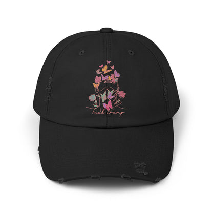 FDT - Butterflies Unisex Distressed Cap