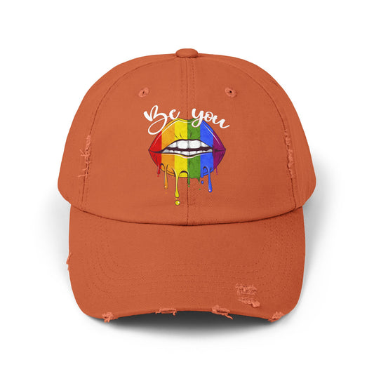 Be You Unisex Distressed Cap