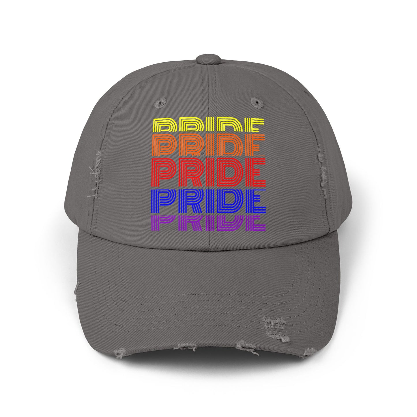 Pride Unisex Distressed Cap