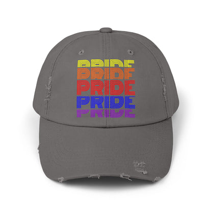 Pride Unisex Distressed Cap