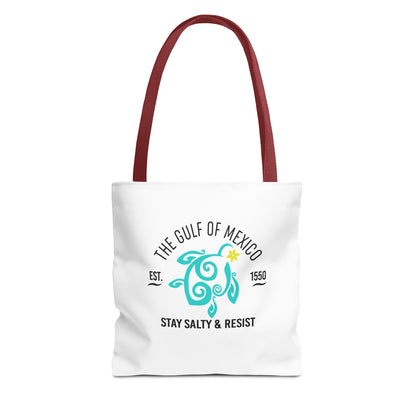 Stay Salty & Resist Tote Bag