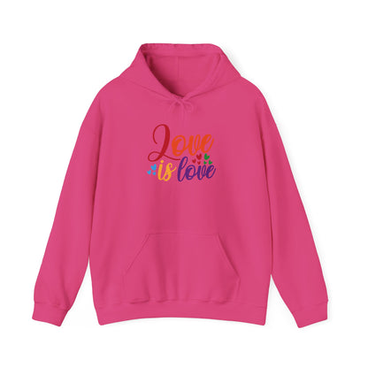 Love is Love Unisex Hooded Sweatshirt