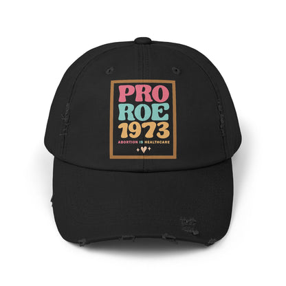 Pro Roe 1973 Unisex Distressed Cap