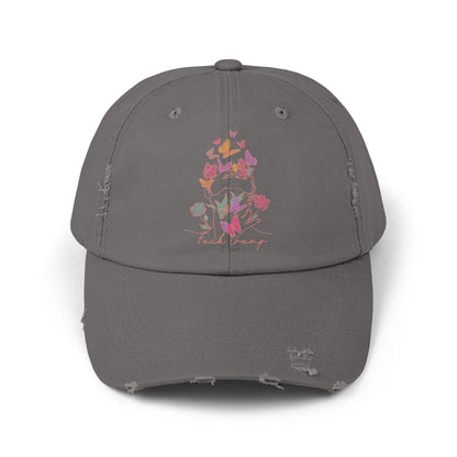 FDT - Butterflies Unisex Distressed Cap