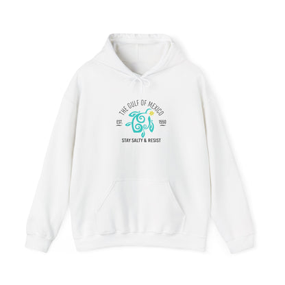 Stay Salty & Resist Unisex Hooded Sweatshirt
